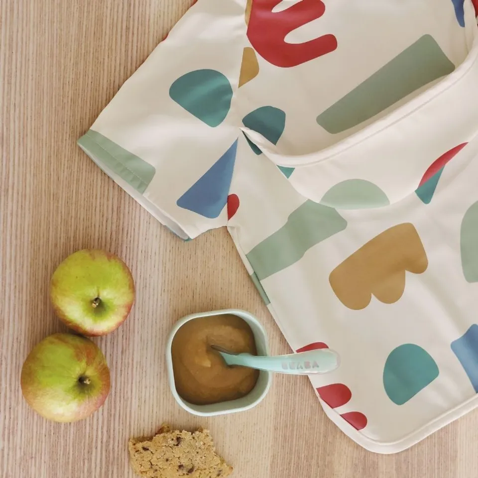 Bib 2-in-1 With Removable Sleeves - Playful - Image 3