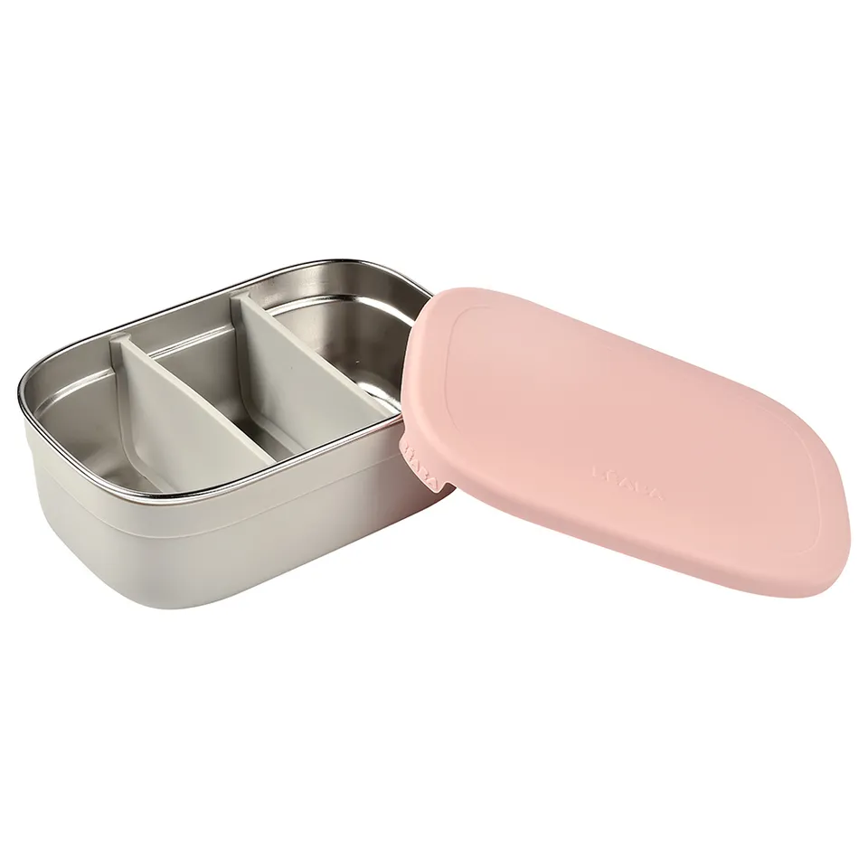 Stainless Steel Lunchbox Velvet - Pink - Image 2