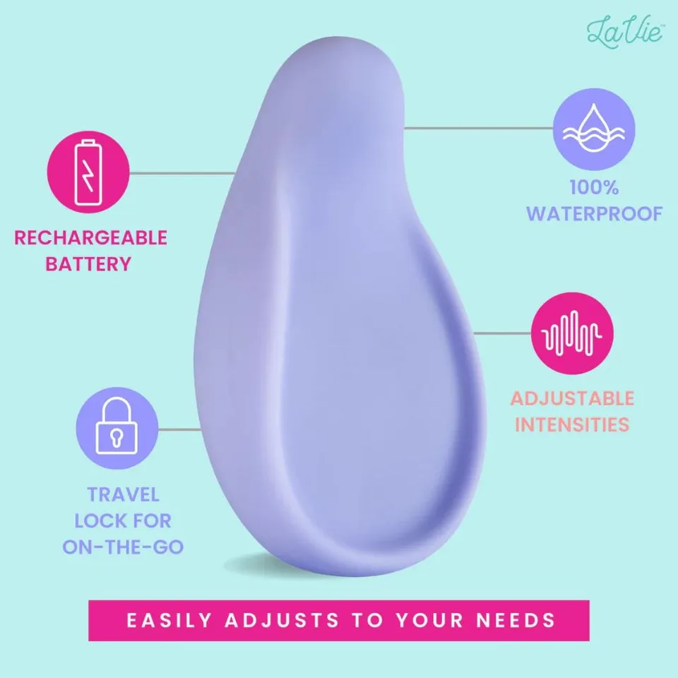 Lactation Massager + Heat - Periwinkle - Image 2
