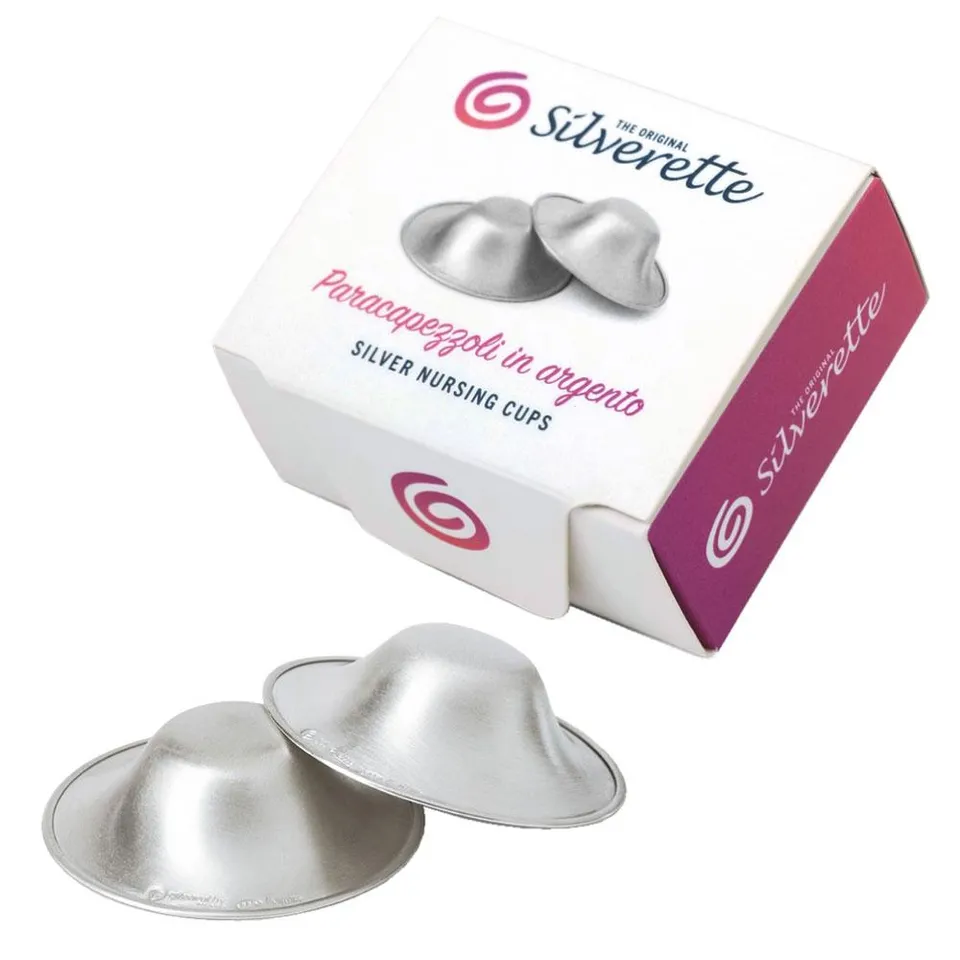 Silverette Silver Nursing Cups