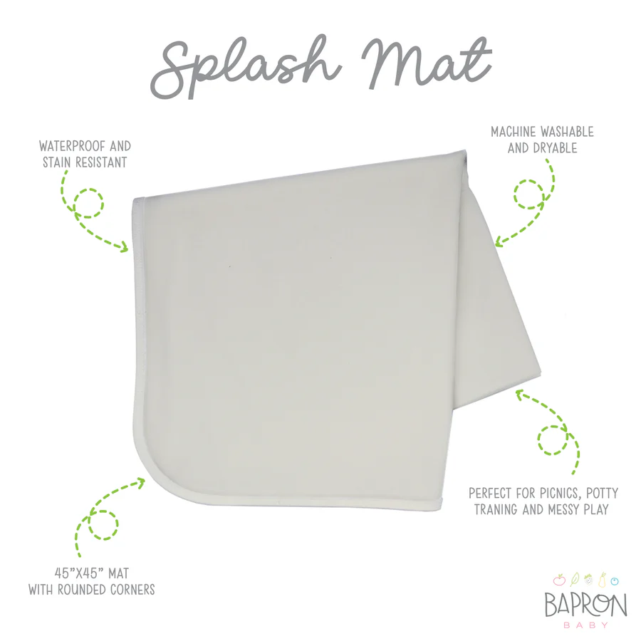 Solid Champagne Minimalist Splash Mat - Image 2