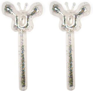SunnyLife - Kids Inflatable Noodle Cotton Candy Glitter Set of 2