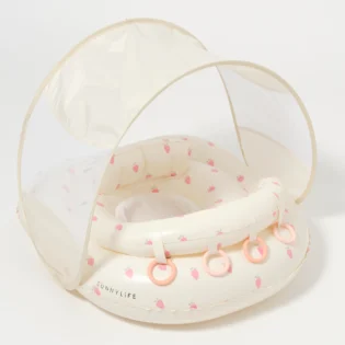 SunnyLife - Interactive Baby Float Strawberry Sunshine Pink