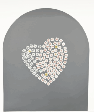 MINI MINDS - Magic Wall Decal with set of magnets
