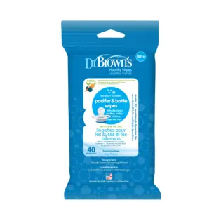 Dr. Brown's Pacifier & Bottle Wipes x 40