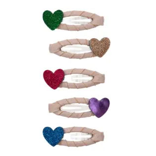 Mimi and Lula Jazzy Heart Mini Clic Clacs