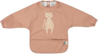 Waterproof Long sleeve Bib - Mrs. Cat