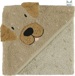 Hooded towel | 75x75cm - Mr. Dog
